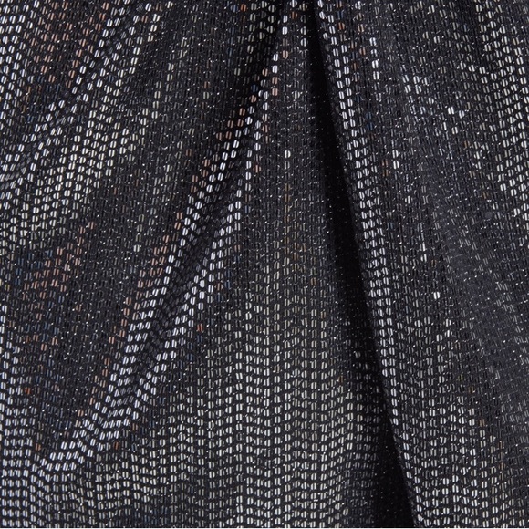 Saylor Black Roslynn Sequin Cross Front High Low Dress Size XS - Picture 7 of 7